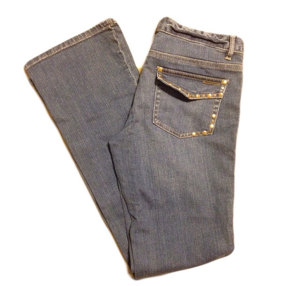 NWT Michael Kors brand boot cut jeans size 6